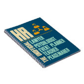 Funny Gift für HR Person | Geschenkidee für Person Notizblock (Rechte Seite)