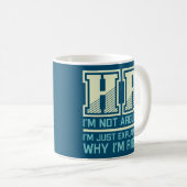 Funny Gift für HR Person | Mitarbeiter Kaffeetasse (VorderseiteRechts)