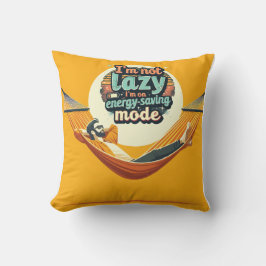 Funny Gift für Lazy People Design Kissen