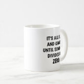 Funny Gift für Mathe Teacher Coffee Tasse (VorderseiteRechts)