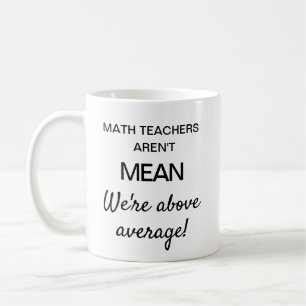 Funny Gift für Mathe Teacher Coffee Tasse