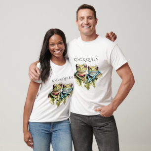 Funny Gift für Paare mit schönen Niedlichen Frösch T-Shirt