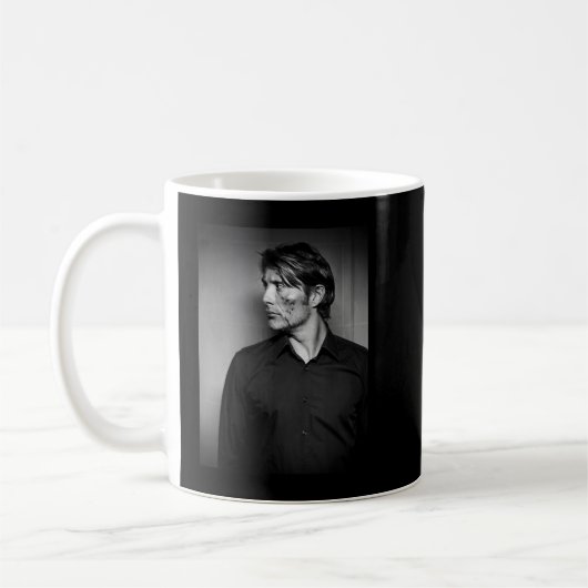 Funny Gift Handsome Mikkelsen Schauspieler Mads Ni Kaffeetasse (Links)