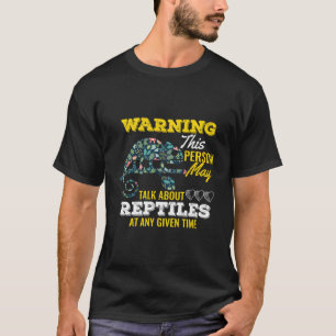 Funny Gift Idee für Reptile Lover Niedlich Trendy T-Shirt