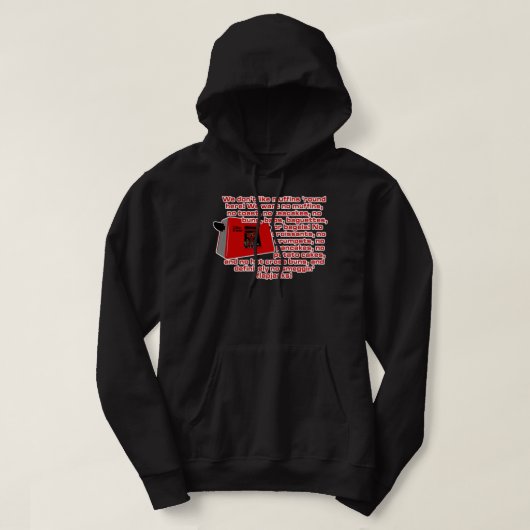 Funny Gift Red Dwarf - Talkie Toaster (Kein Smeggi Hoodie (Design vorne)