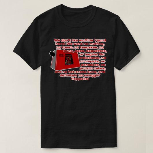 Funny Gift Red Dwarf - Talkie Toaster (Kein Smeggi T-Shirt (Design vorne)