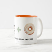 Funny gift Renewable Energy expert Zweifarbige Tasse (VorderseiteRechts)