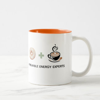 Funny gift Renewable Energy expert Zweifarbige Tasse