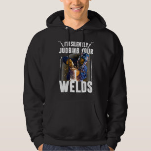 Funny Gift Welder T-Shirt Ich bin schweigend beurt Hoodie