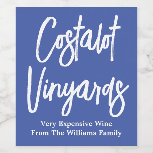Funny Gift Wine Label Weinetikett (Einzelnes Label)