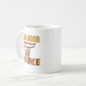 Funny Giftful Mama Shirt - Niedlich Sloth MomMood Kaffeetasse (Vorderseite Links)