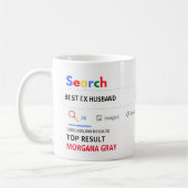 Funny Gifts BEST EX HUSBAND EHEFRAU Kaffeetasse (Links)
