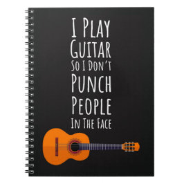 Funny Gifts For A Beginner Guitar Player Guitarist Notizblock