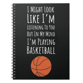 Funny Gifts For Basketball Players Team Fan Sports Notizblock