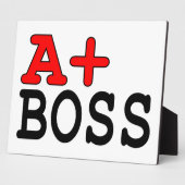 Funny Gifts for Bosses : A+ Boss Fotoplatte (Seite)