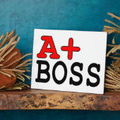 Funny Gifts for Bosses : A+ Boss Fotoplatte (Seite)