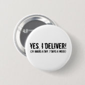 Funny Gifts for Obstetricians & Midwives Button (Vorne & Hinten)