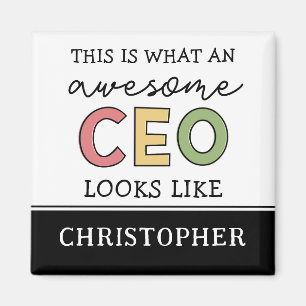 Funny Gifts für CEO   Phantastischer CEO Boss Gesc Magnet