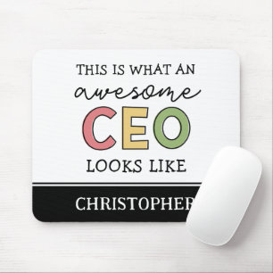 Funny Gifts für CEO   Phantastischer CEO Boss Gesc Mousepad