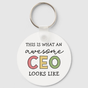 Funny Gifts für CEO   Phantastischer CEO Boss Gesc Schlüsselanhänger