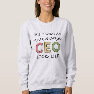 Funny Gifts für CEO Phantastischer CEO Boss Gesc Sweatshirt