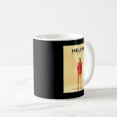 Funny Gifts Helene German Female Fischer Singer Kaffeetasse (VorderseiteRechts)