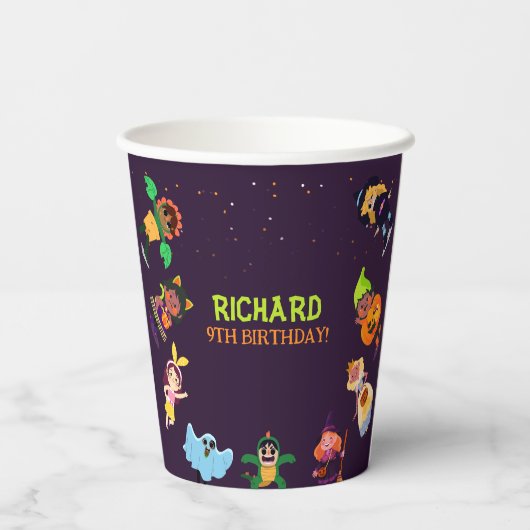 Funny Gigant Long Yellow Banana trägt Sommer Sung Pappbecher (Rückseite)