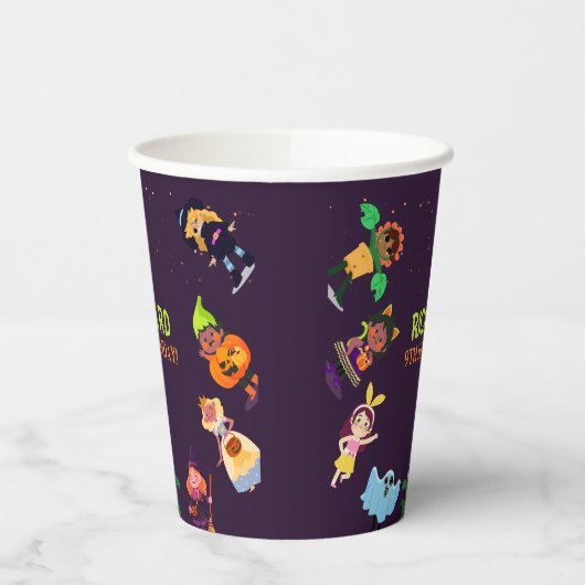 Funny Gigant Long Yellow Banana trägt Sommer Sung Pappbecher (Links)