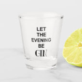 Funny Gin Schnapsglas (Vorderseite)