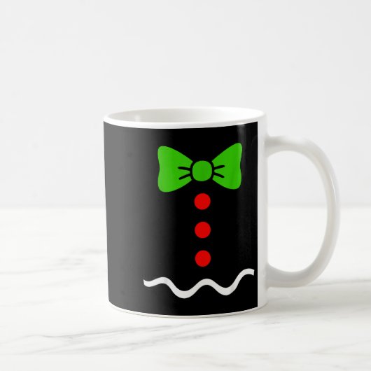 Funny Gingerbread Christmas Cookie Xmas Costume Ki Kaffeetasse (Rechts)