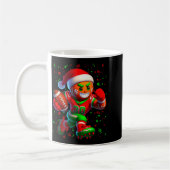 Funny Gingerbread Football Snowflake Christmas Xma Kaffeetasse (Links)