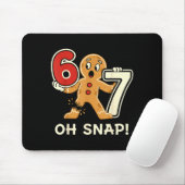 Funny Gingerbread Man 67 Six Seven For Adult Kids Mousepad (Mit Mouse)