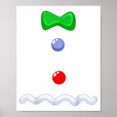 Funny Gingerbread Man Christmas Costume Poster (Vorne)