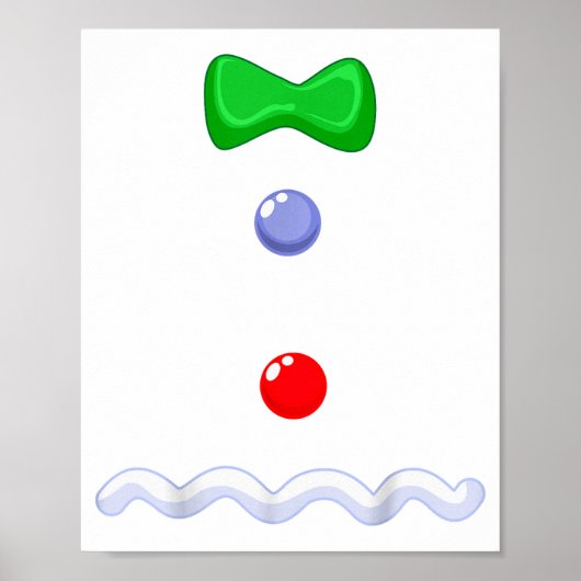 Funny Gingerbread Man Christmas Costume Poster (Vorne)