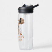 Funny Gingerbread Man Christmas Gym Workout Trinkflasche (Links)