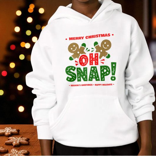 Funny Gingerbread Man Cookie Weihnachten Hoodie