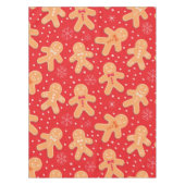 Funny Gingerbread man Cookies Muster Tischdecke (Vorderseite)