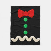 Funny Gingerbread Man Costume Christmas Xmas Men W Fleecedecke (Vorderseite)