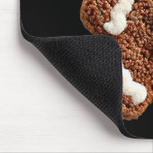 Funny Gingerbread Man Crochet Christmas Xmas Pajam Mousepad (Ecke)