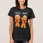 Funny Gingerbread Man Ginger Bread Men Christmas X T-Shirt (Vorderseite)