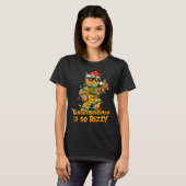 Funny Gingerbread Man Is So Rizzy Christmas Meme 6 T-Shirt (Vorne ganz)