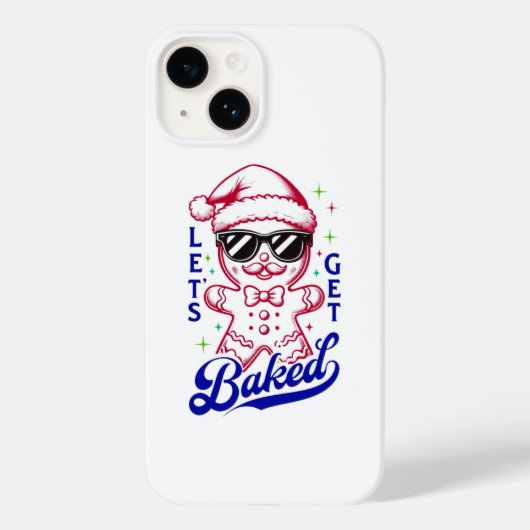 Funny Gingerbread Man - Lasst uns gebacken Case-Mate iPhone Hülle (Rückseite)