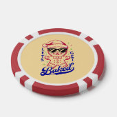 Funny Gingerbread Man - Lasst uns gebacken Pokerchips (Einzeln)