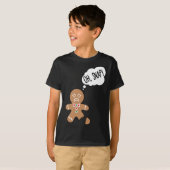 Funny Gingerbread Man Oh Snap T-Shirt (Vorne ganz)