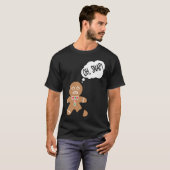 Funny Gingerbread Man Oh Snap T-Shirt (Vorne ganz)
