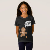 Funny Gingerbread Man Oh Snap T-Shirt (Vorne ganz)