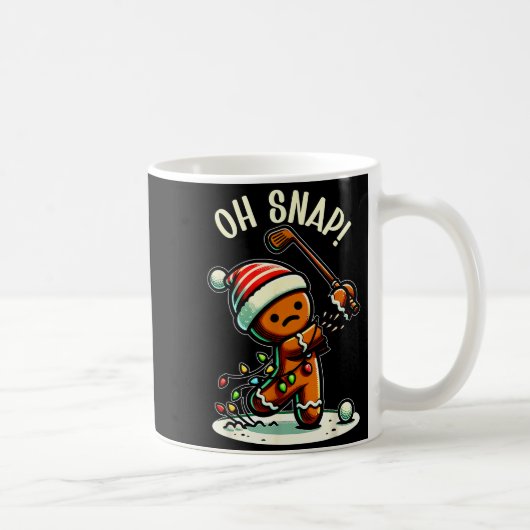 Funny Gingerbread Man Pajamas & Pjs Xmas Holid Kaffeetasse (Rechts)