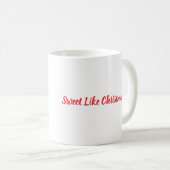 Funny Gingerbread Man Your Photo Christmas Kaffeetasse (VorderseiteRechts)