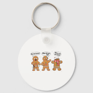 Funny Gingerbread Mann Cookie Oh Snap Women Men Ch Schlüsselanhänger