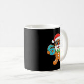 Funny Gingerbread Six Seven 67 Christmas Ice Cream Kaffeetasse (VorderseiteRechts)